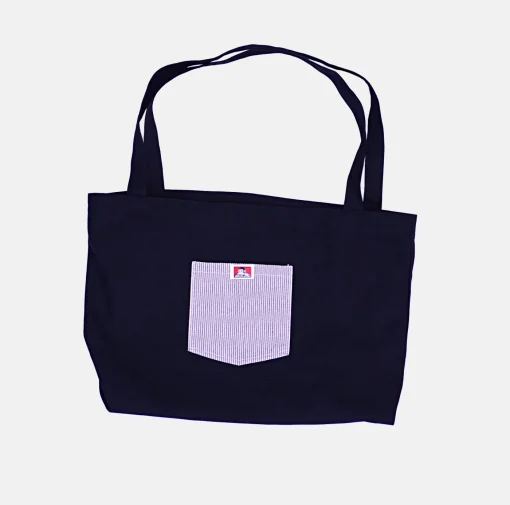Shop Ben Davis Canvas Tote Bag - Black